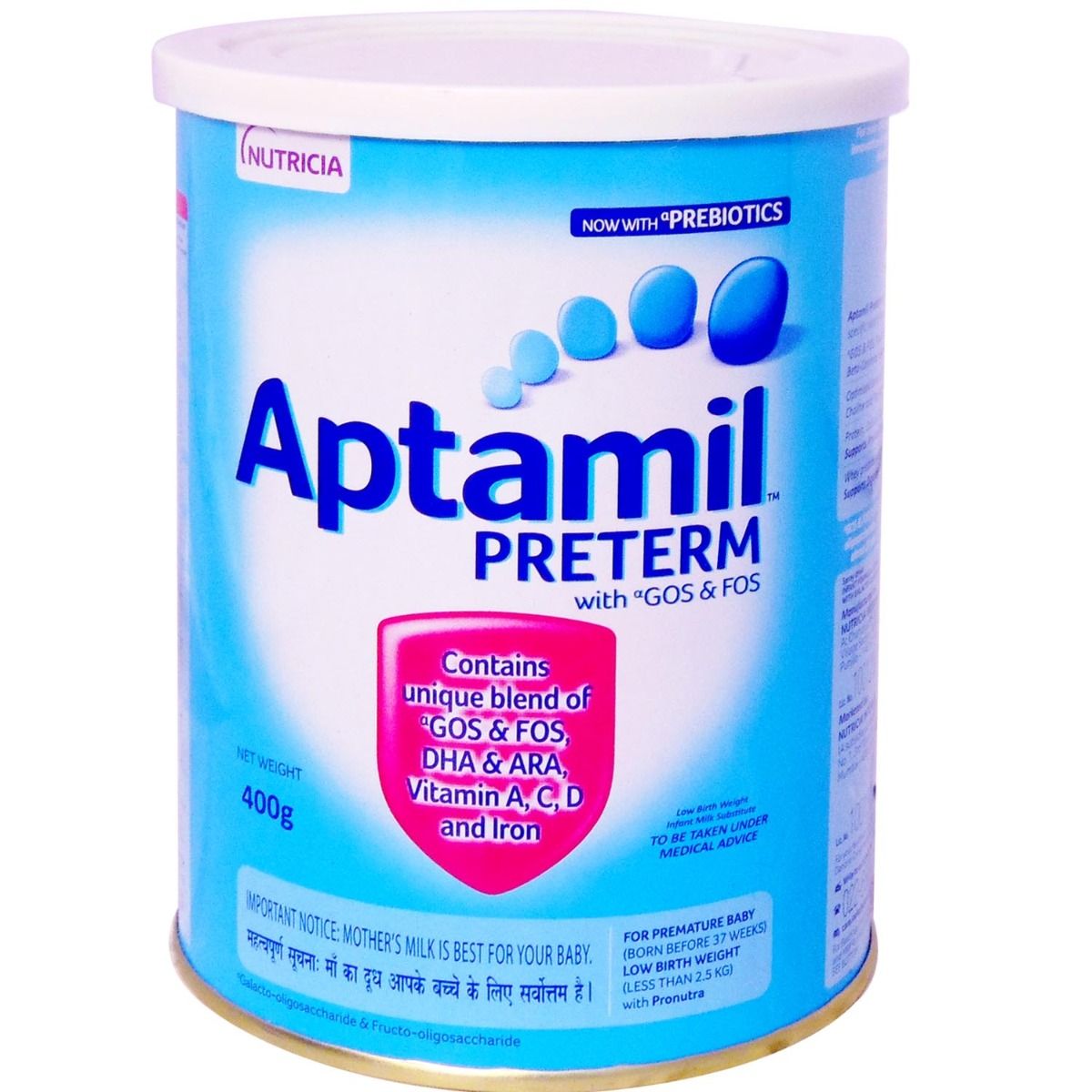 Buy Aptamil Preterm Infant Formula, 400 gm Tin Online