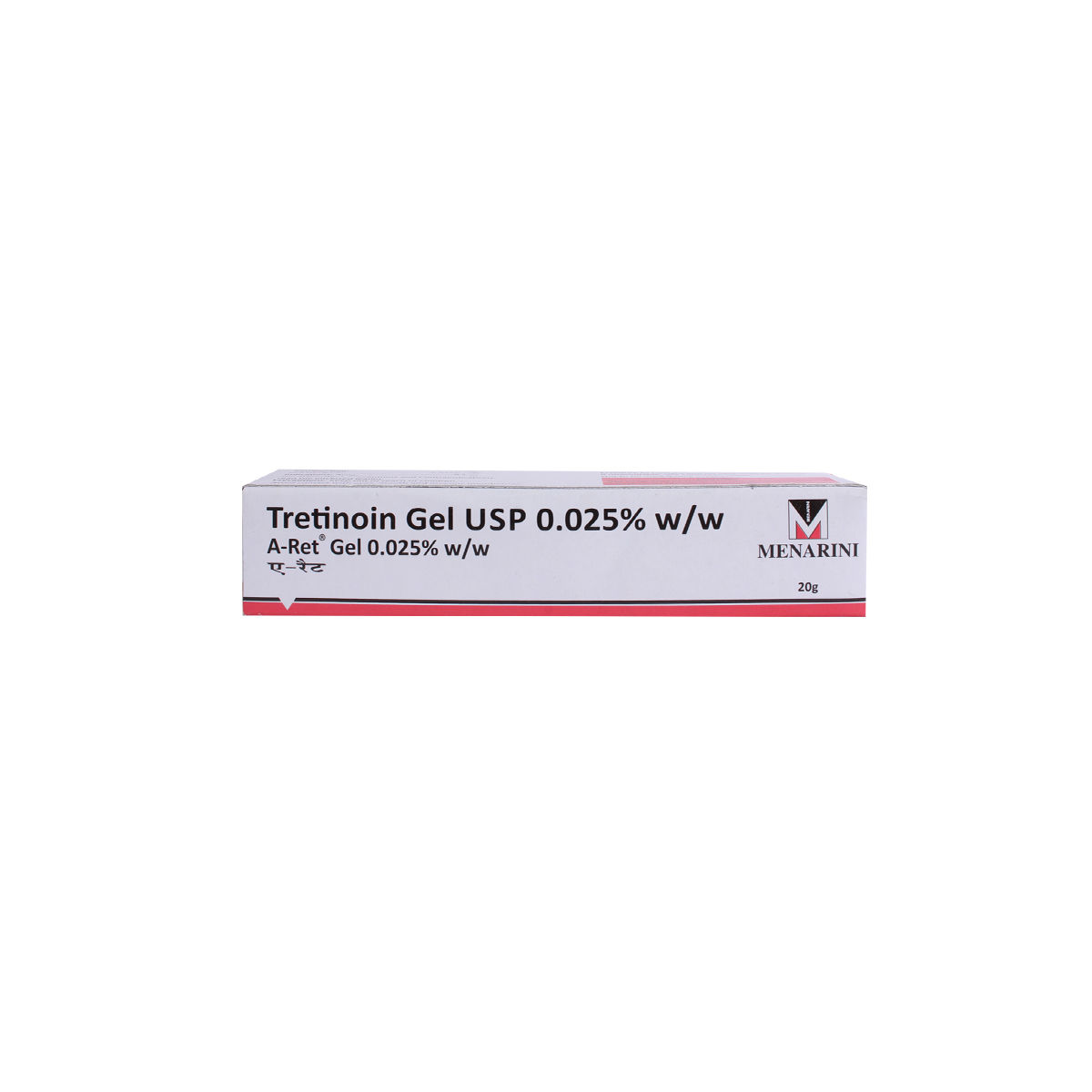 A-Ret 0.025% Gel 20 gm, Pack of 1 Gel