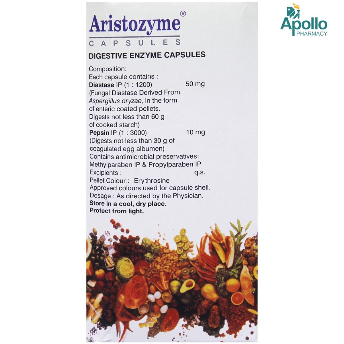 Aristozyme Capsule 15's, Pack of 15 S