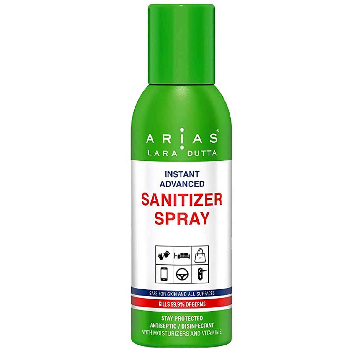 Arias Instant Advanced Sanitizer Spray, 200 ml, Pack of 1 