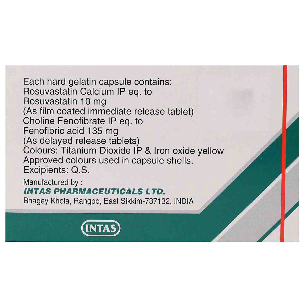 Arvast-CF Capsule 10's Price, Uses, Side Effects, Composition - Apollo ...