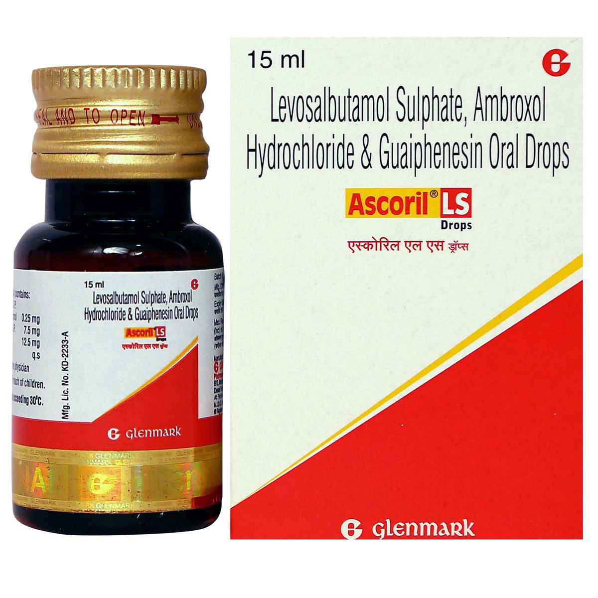 Ascoril LS Oral Drops 15 ml Price, Uses, Side Effects, Composition