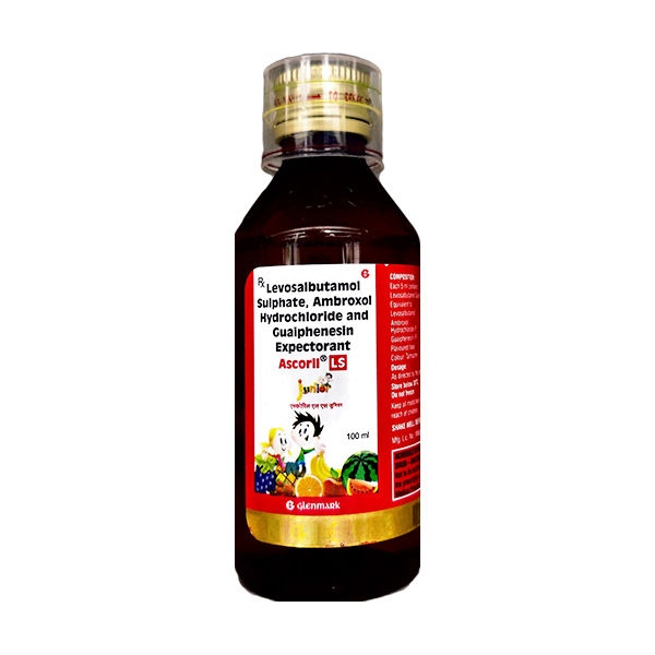 Ascoril LS Junior Expectorant 100 ml Price, Uses, Side Effects