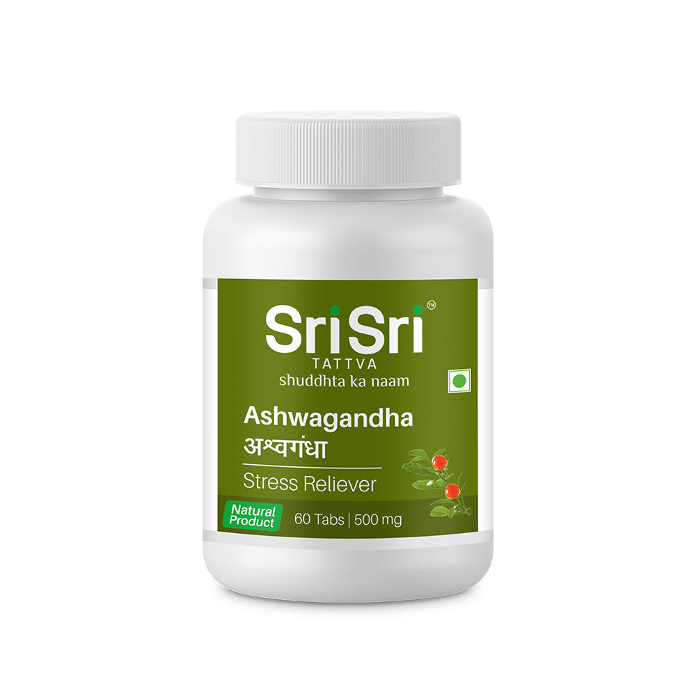 Buy Sri Sri Tattva Ashwagandha 500 mg, 60 Tablets Online