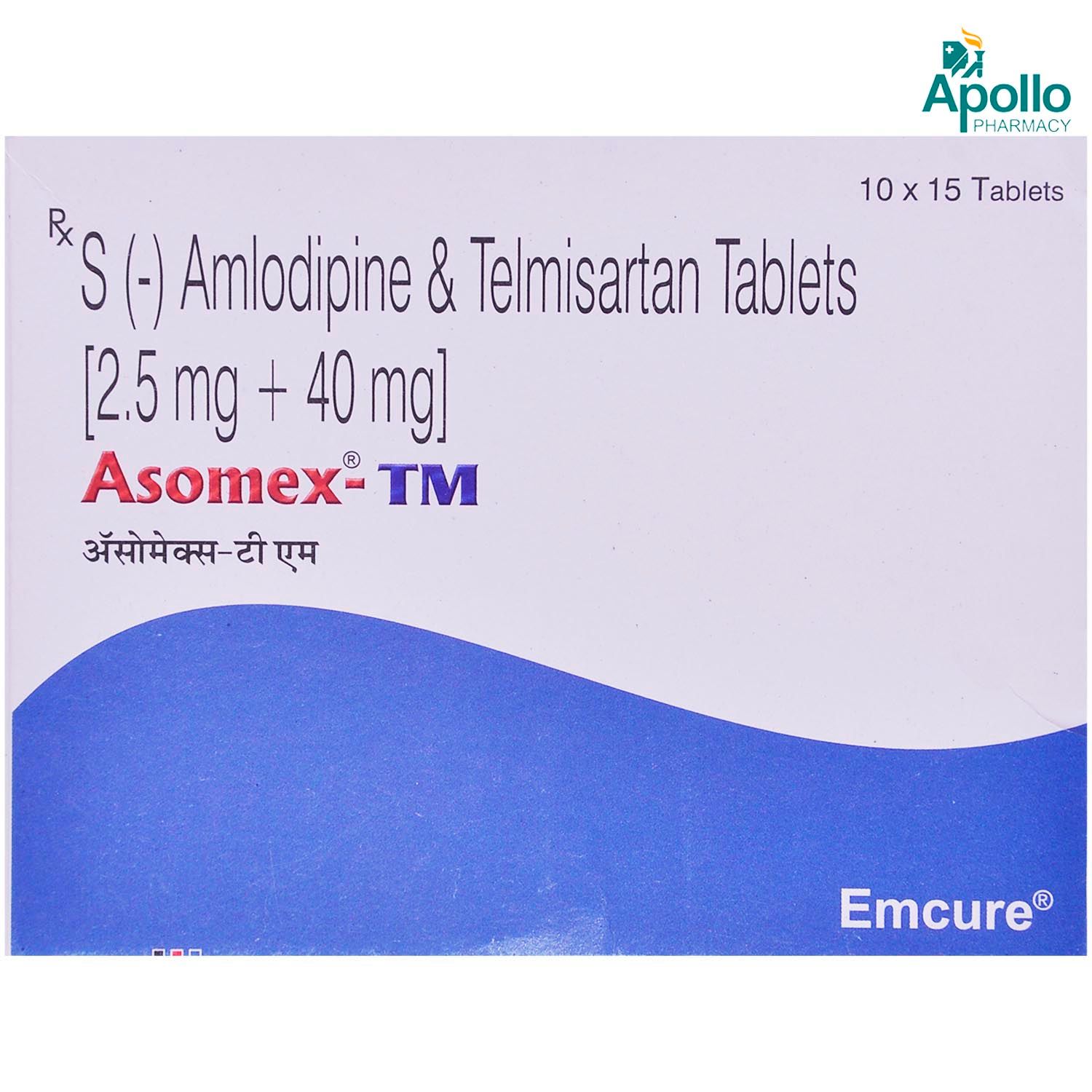 Asomex-TM Tablet 15's, Pack of 15 TABLETS