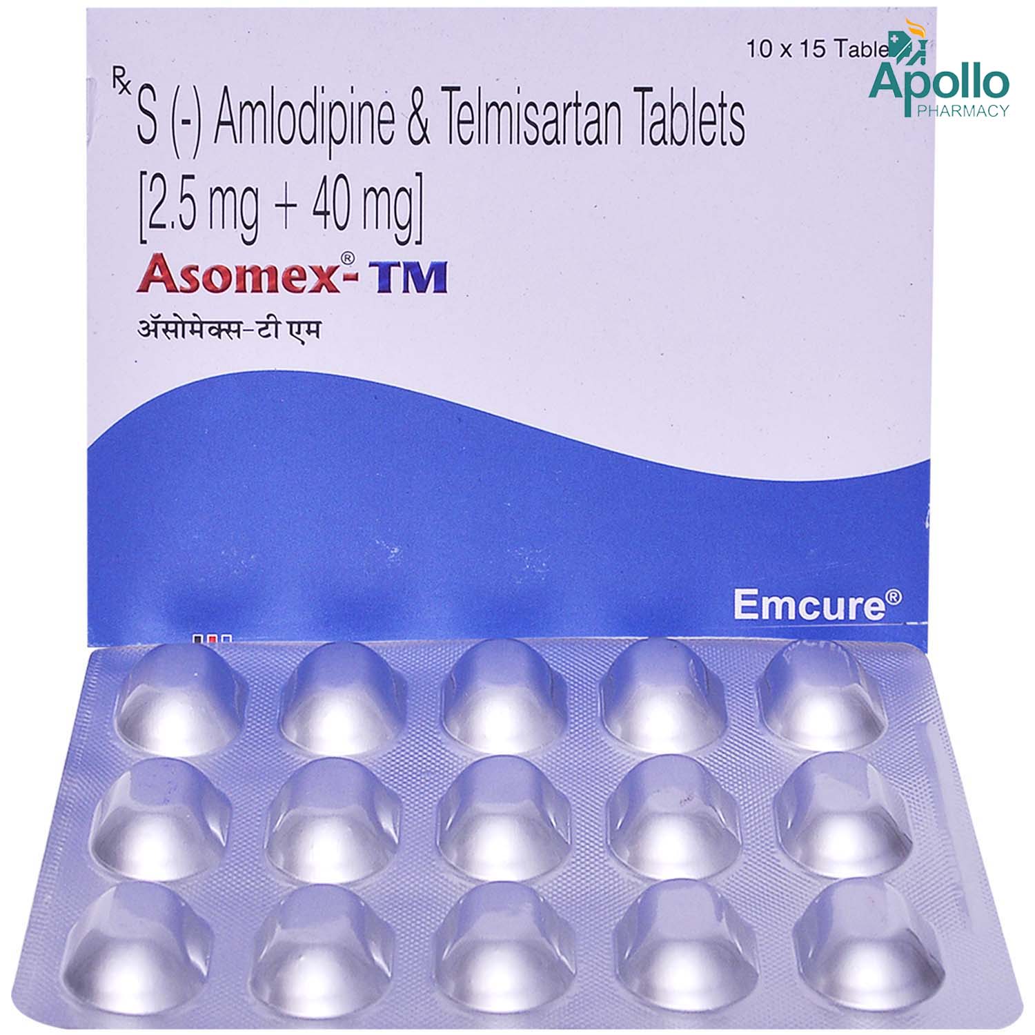 Asomex-TM Tablet 15's, Pack of 15 TABLETS