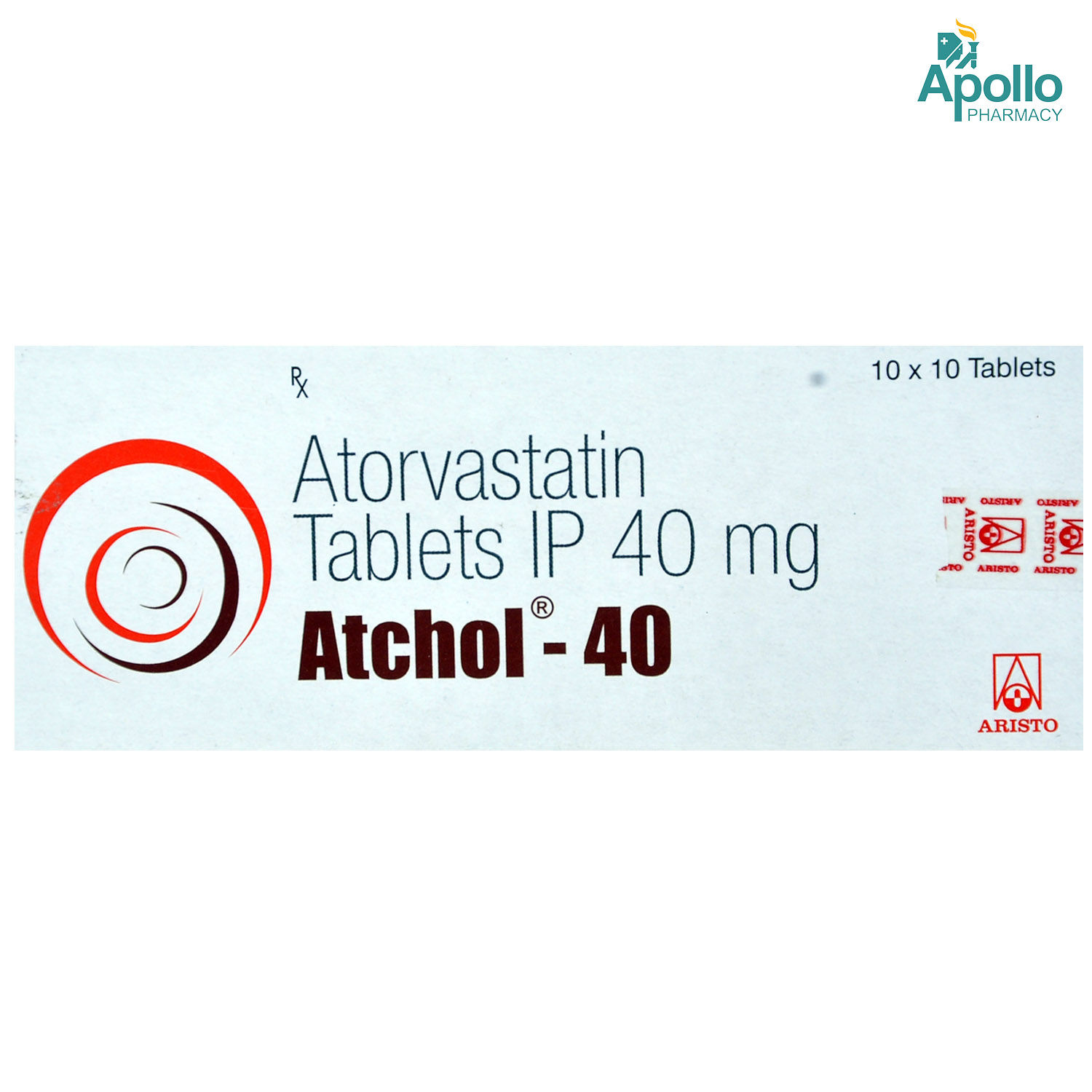 Atchol 40 Tablet 10's, Pack of 10 TABLETS
