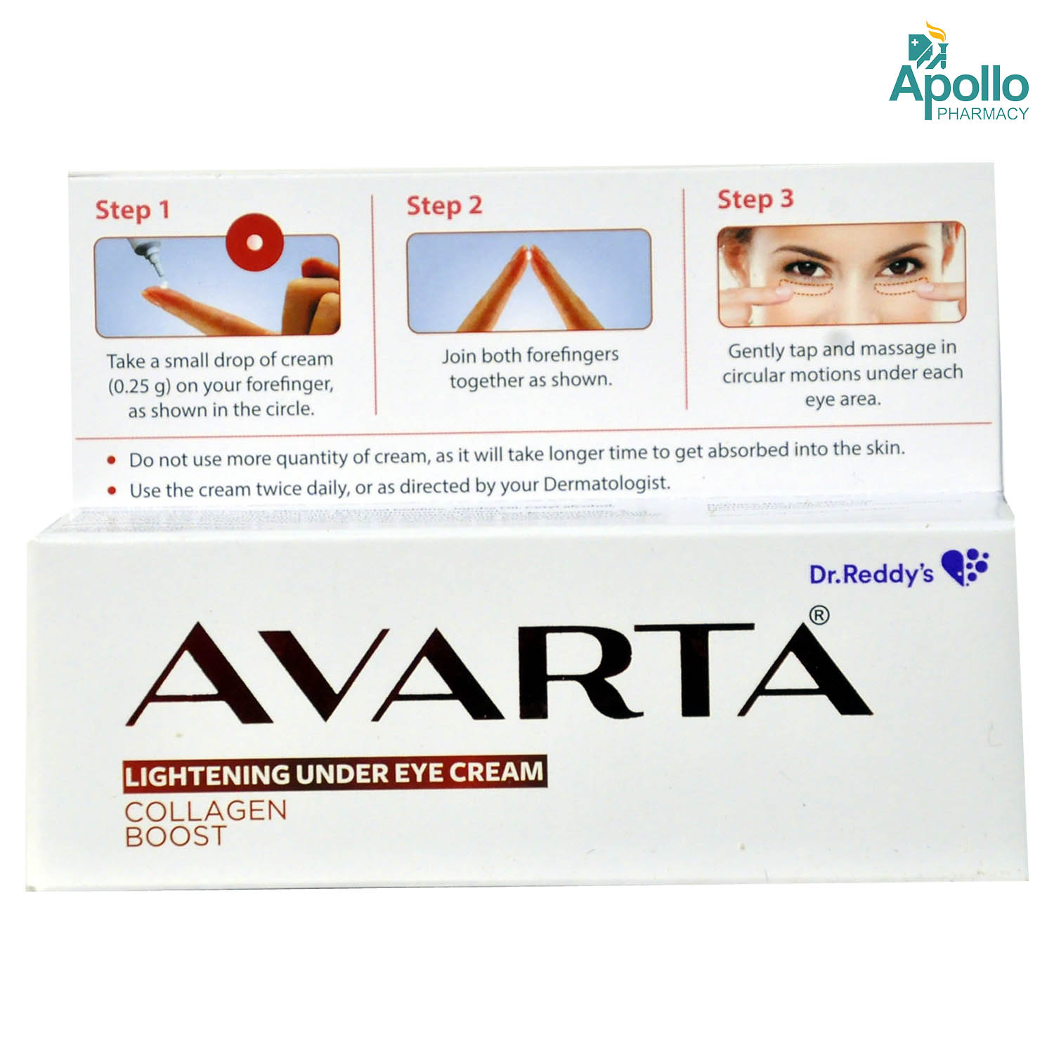 Avarta Under Eye Cream 10 gm Price, Uses, Side Effects, Composition Apollo Pharmacy