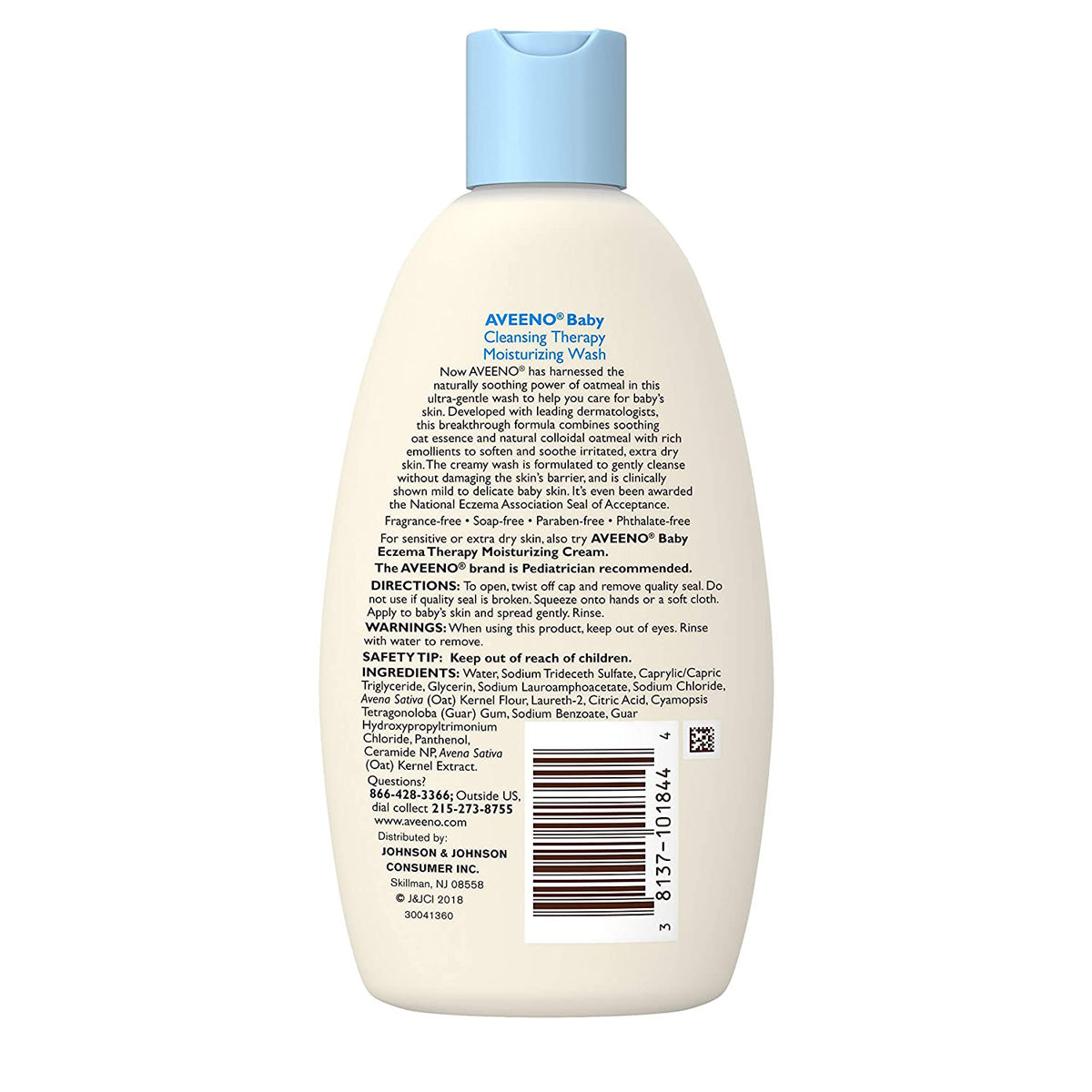 Aveeno Baby Cleansing Therapy Moisturising Wash, 236 ml Price, Uses, Side Effects, Composition