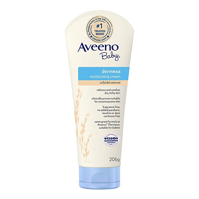 Buy Aveeno Baby Dermexa Moisturising Cream, 206 gm Online