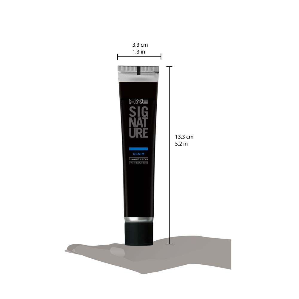 Axe Signature Denim Lather Shaving Cream, 30 gm Price, Uses, Side