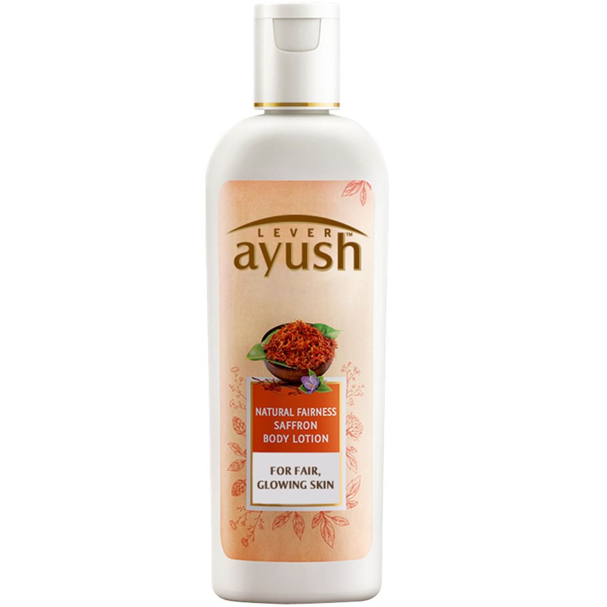 Buy Lever Ayush Natural Fairness Saffron Body Lotion 300 ml Online