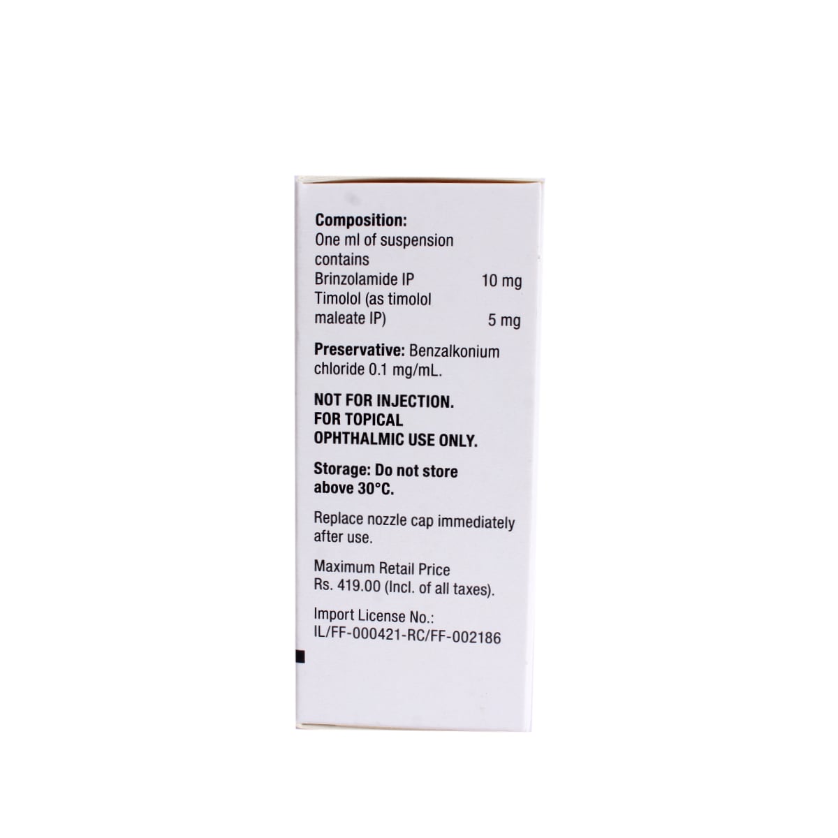 Azarga Eye Drops 5 ml Price, Uses, Side Effects, Composition Apollo