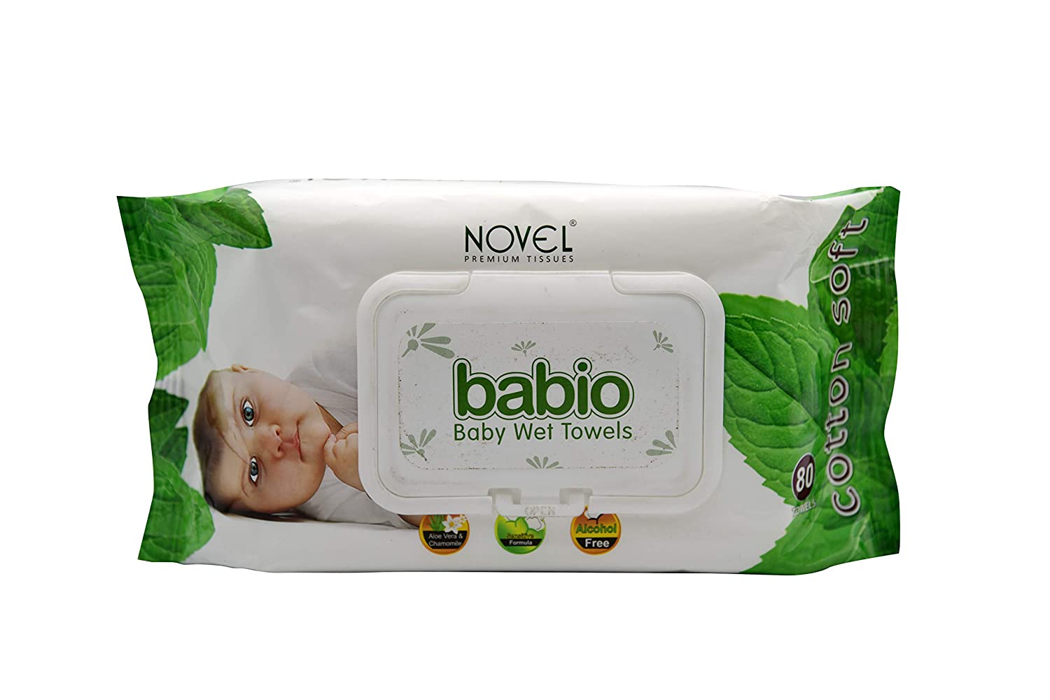 Buy Babio Baby Wet Wipes, 80 Count Online