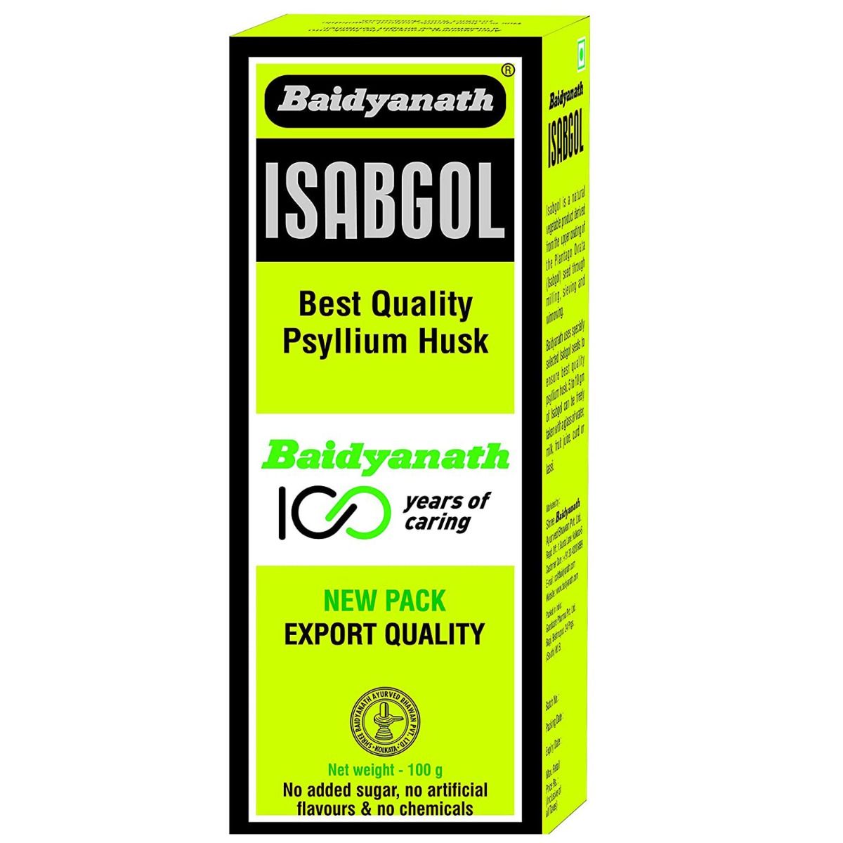 Baidyanath Isabgol Powder, 100 gm, Pack of 1 