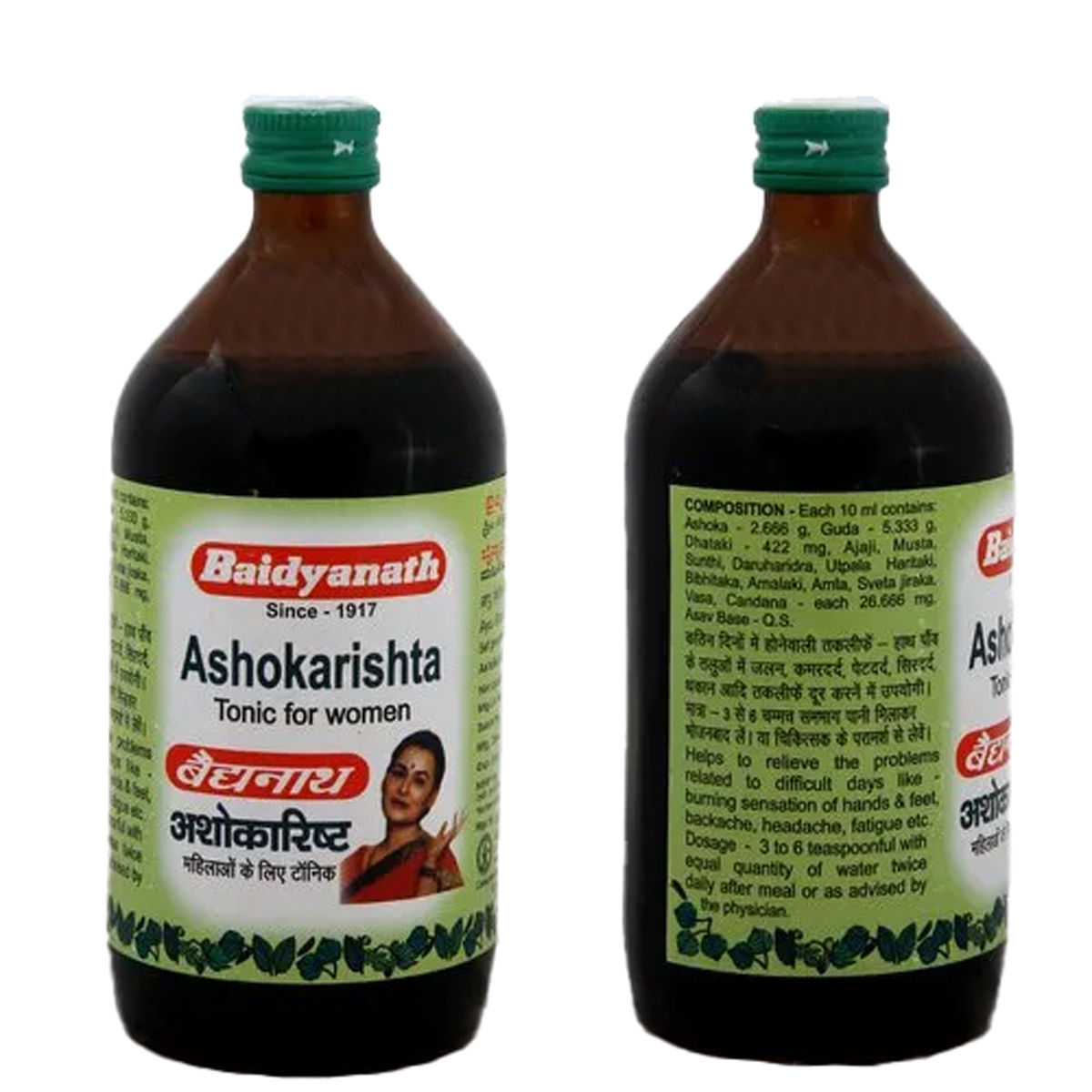 Baidyanath Ashokarishta Syrup, 450 ml, Pack of 1 