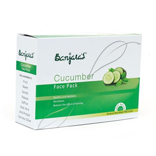 Buy Banjaras Cucumber Face Pack, 100 gm Online