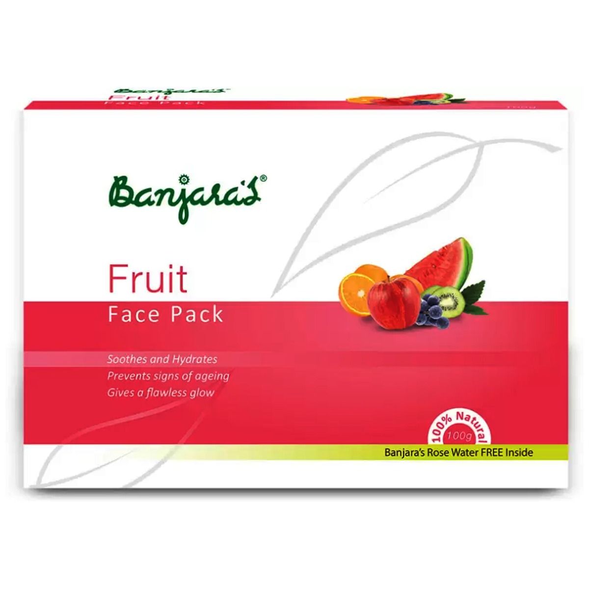 Buy Banjaras Fruit Face Pack, 100 gm Online