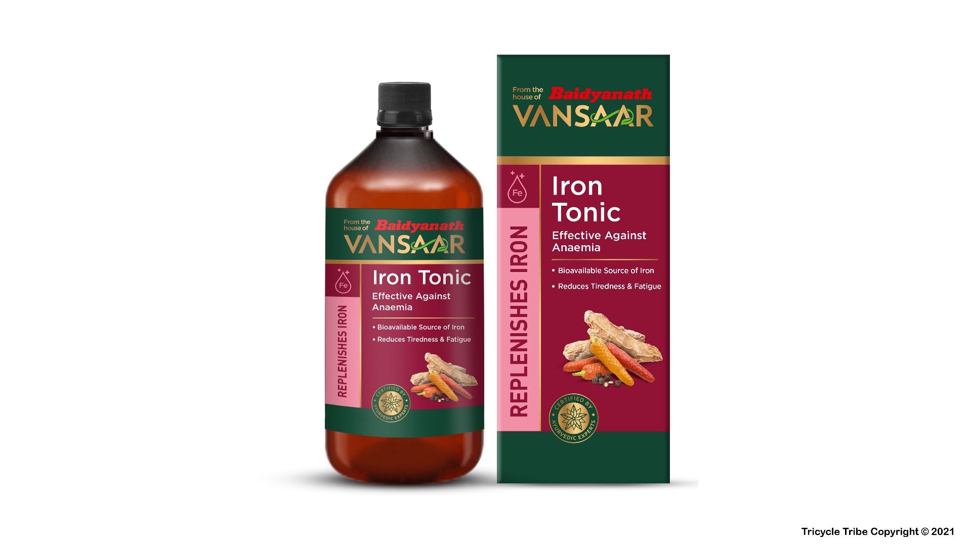 Buy Baidyanath Vansaar Iron Tonic, 450 ml Online