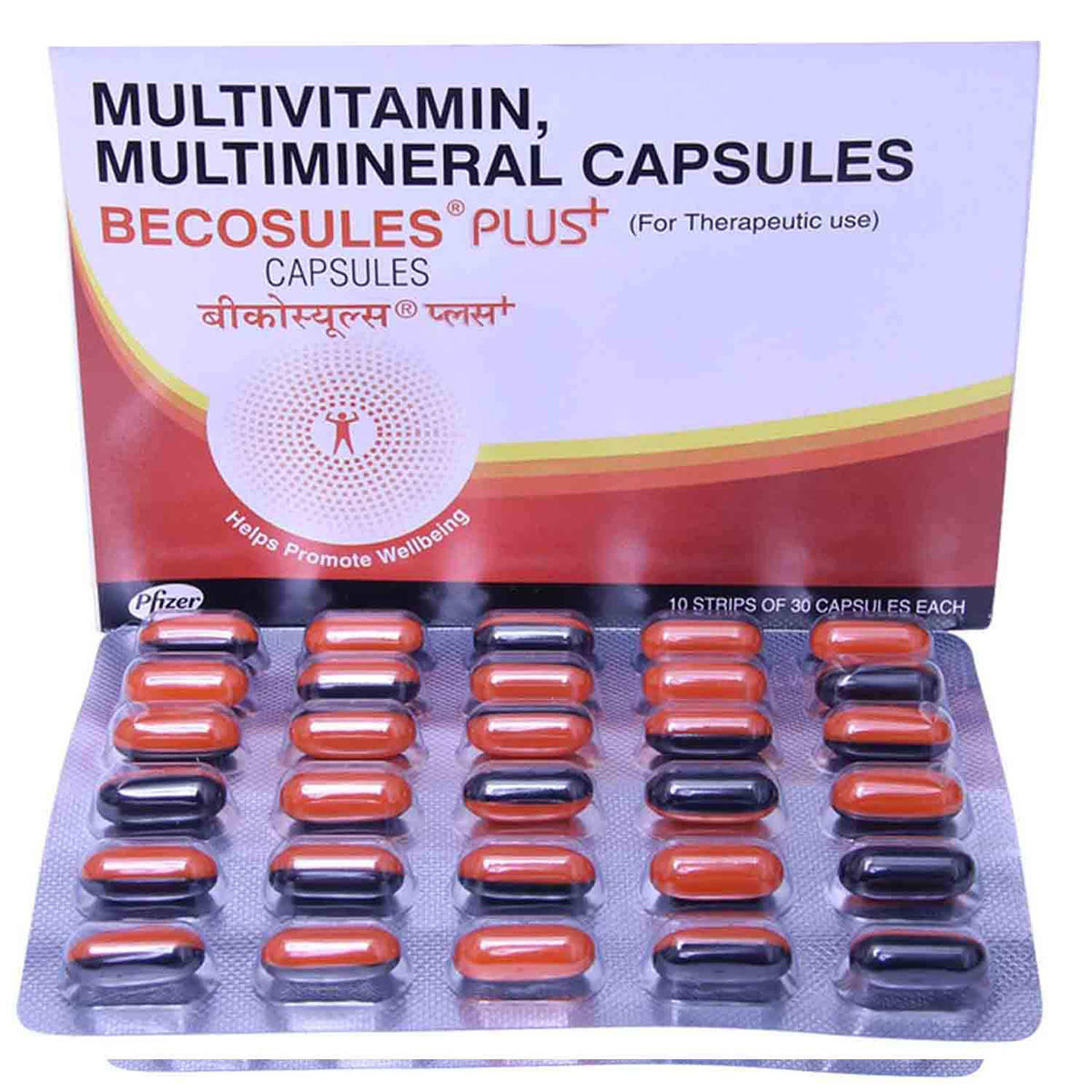 Becosules Plus Capsule 30's Price, Uses, Side Effects, Composition ...