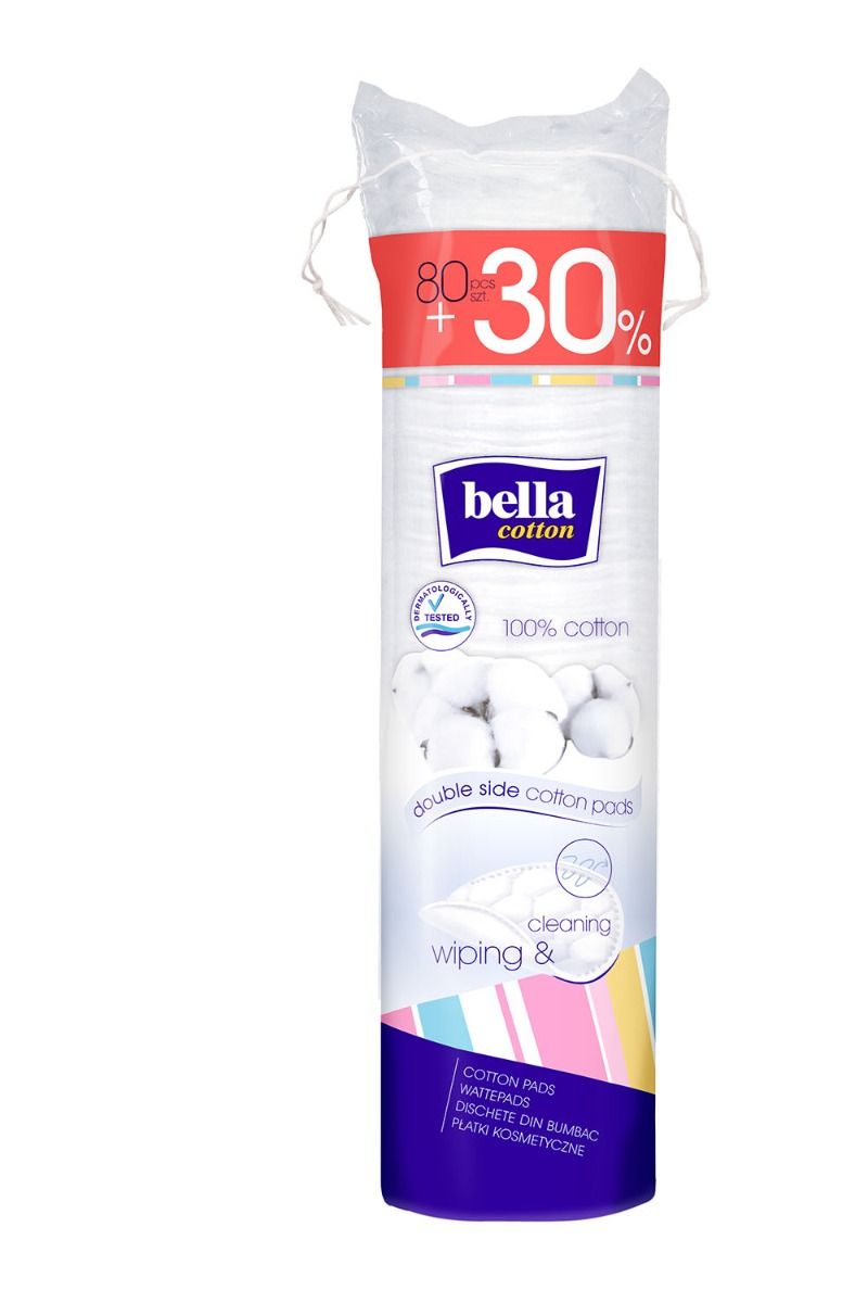 Buy Bella Cotton Pads, 80 Count + 30% Free Online