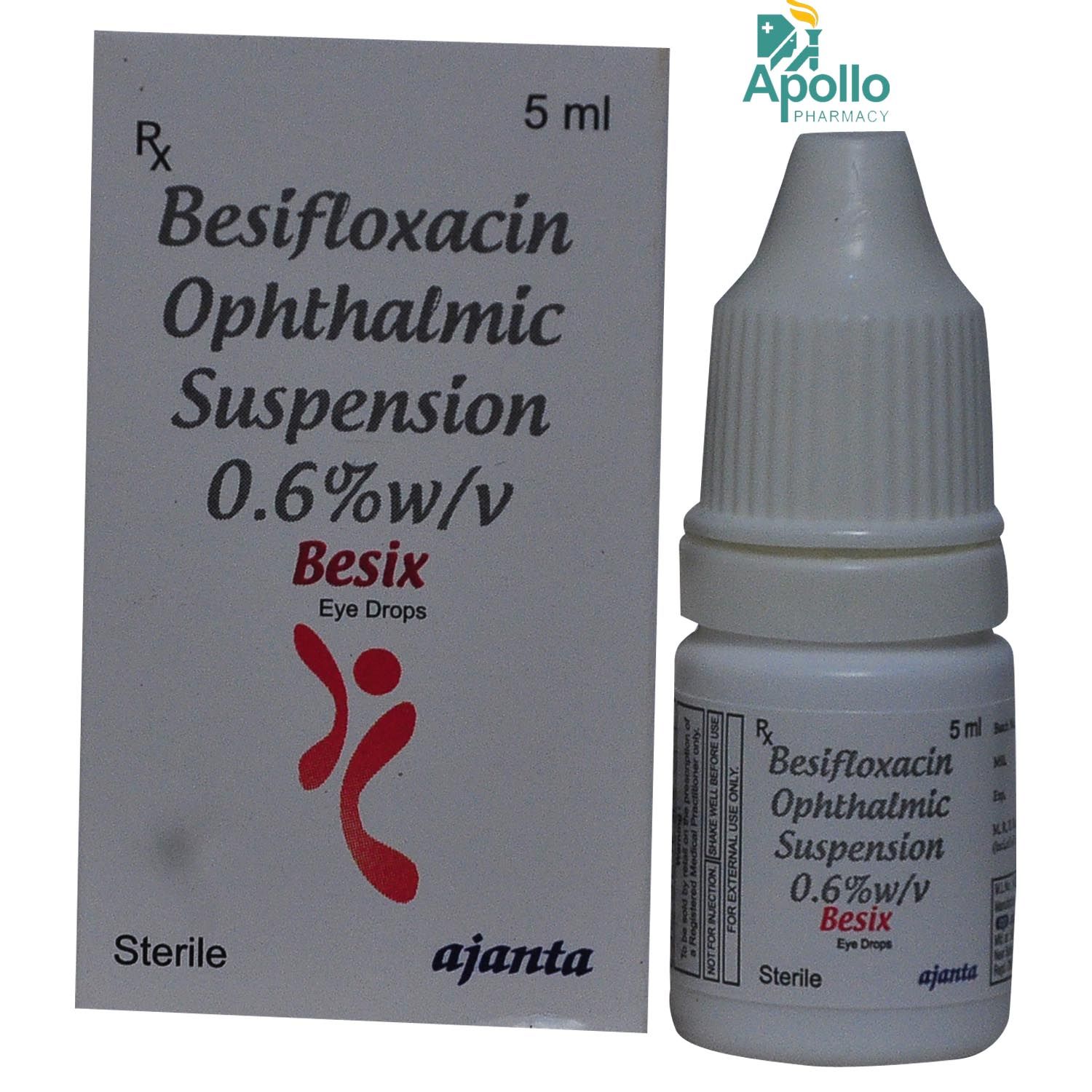 BESIX EYE DROPS 5ML Price, Uses, Side Effects, Composition Apollo