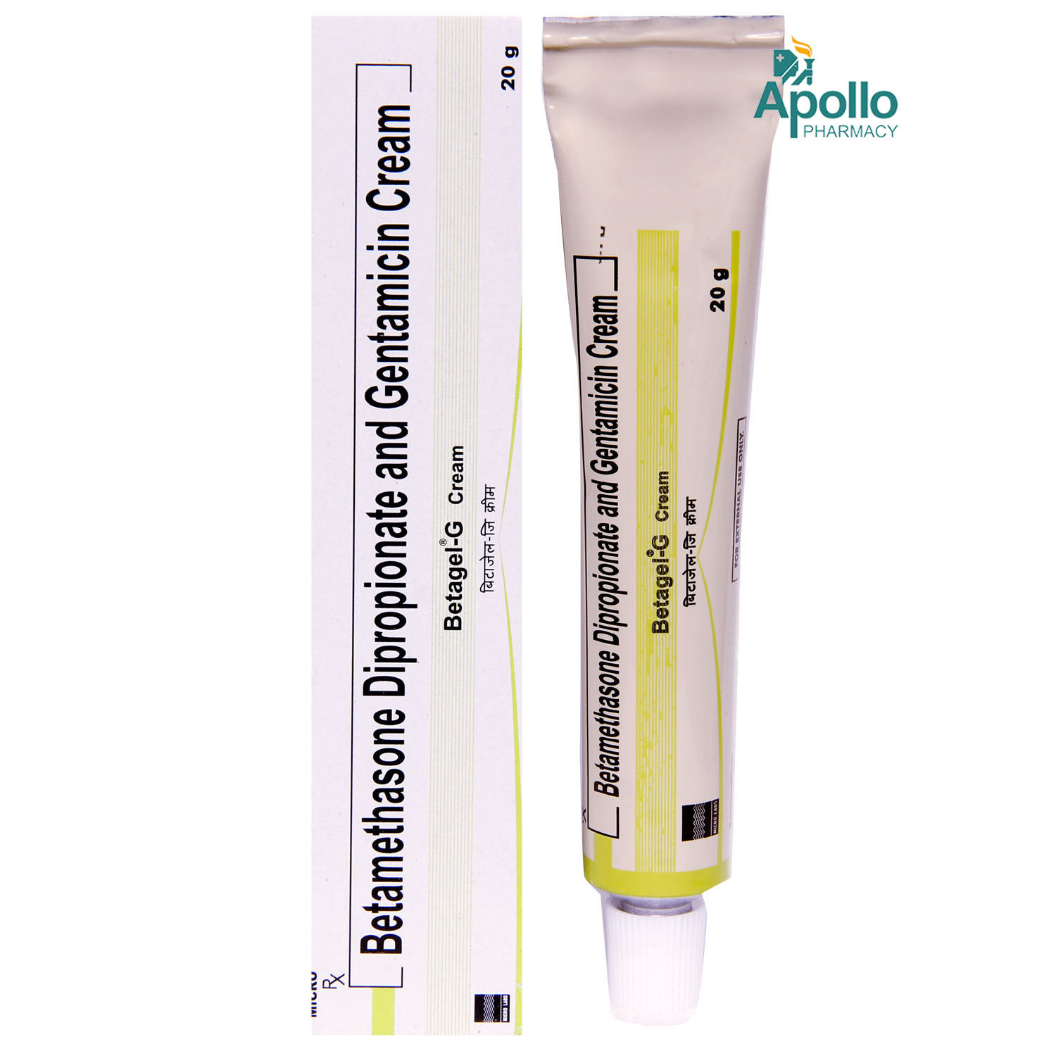 Betagel G Cream 20 gm Price, Uses, Side Effects, Composition Apollo
