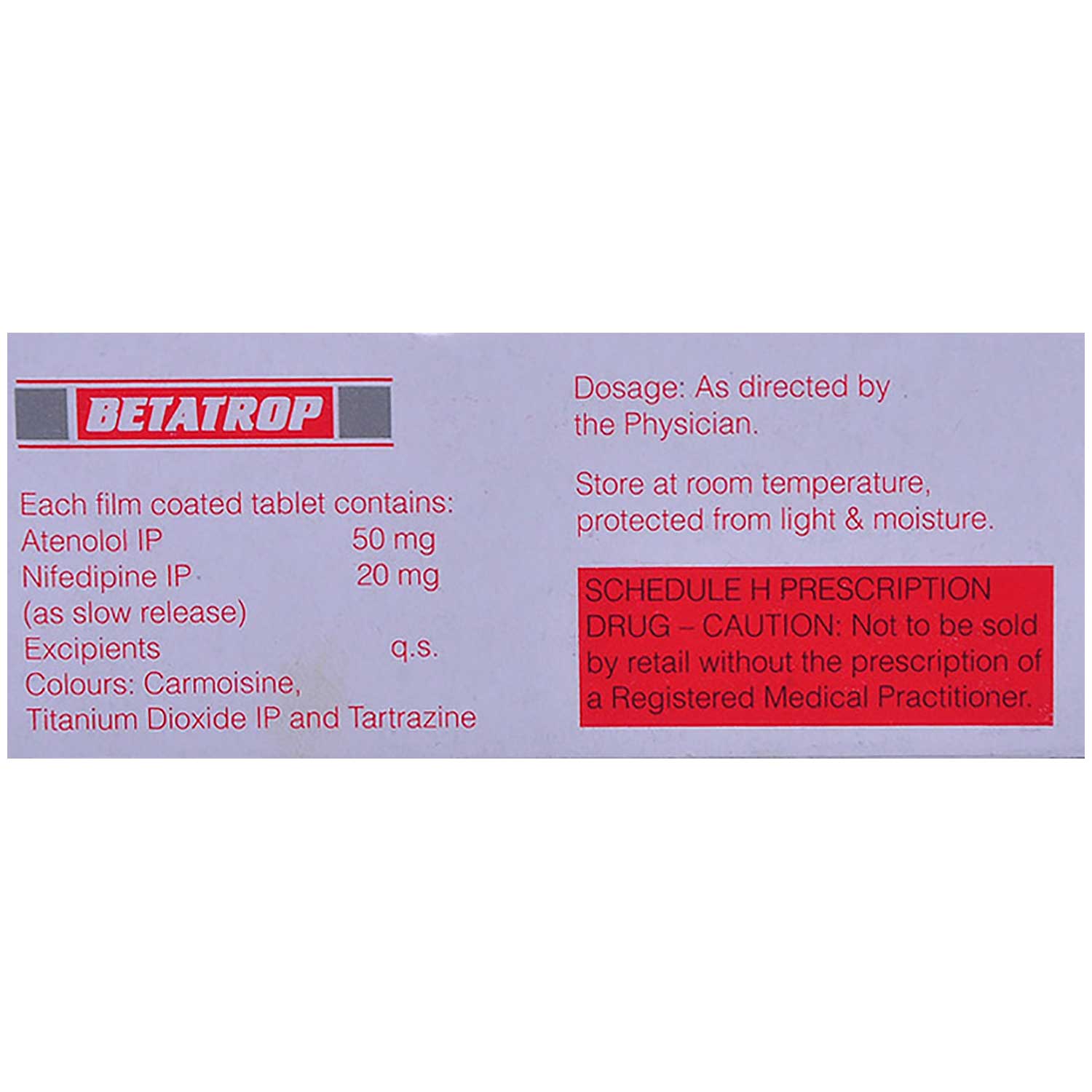 Betatrop Tablet 10's Price, Uses, Side Effects, Composition - Apollo ...
