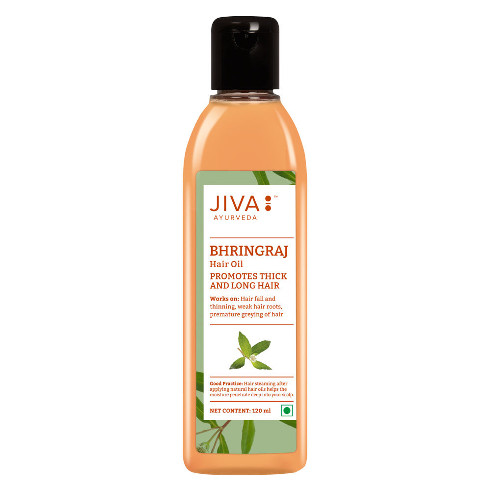Jiva Bhringraj Hair Oil, 120 ml Price, Uses, Side Effects, Composition - Apollo Pharmacy Jiva Bhringraj Hair Oil, 120 ml Price, Uses, Side Effects, Composition - Apollo Pharmacy