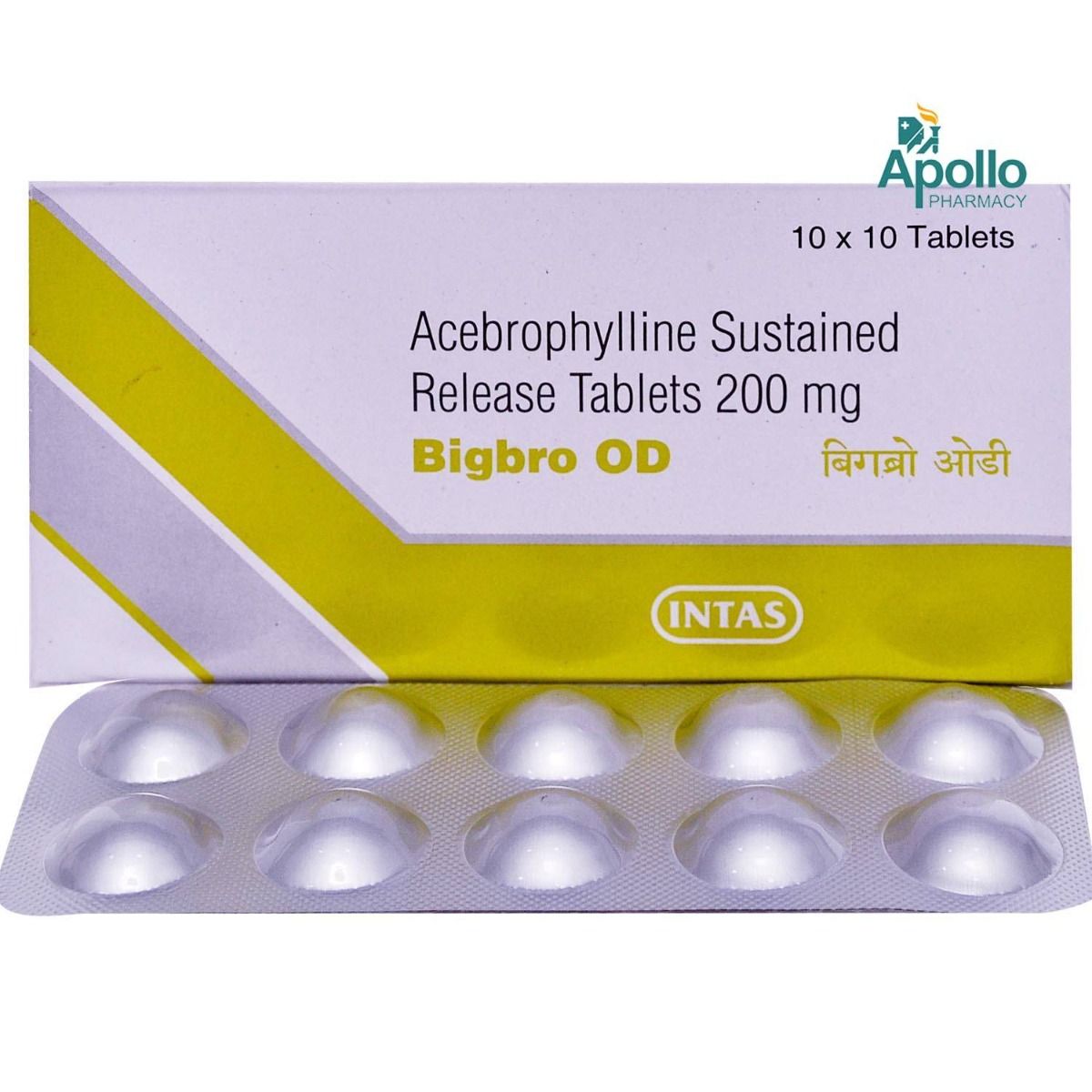 Bigbro Od Tablet 10's Price, Uses, Side Effects, Composition - Apollo 