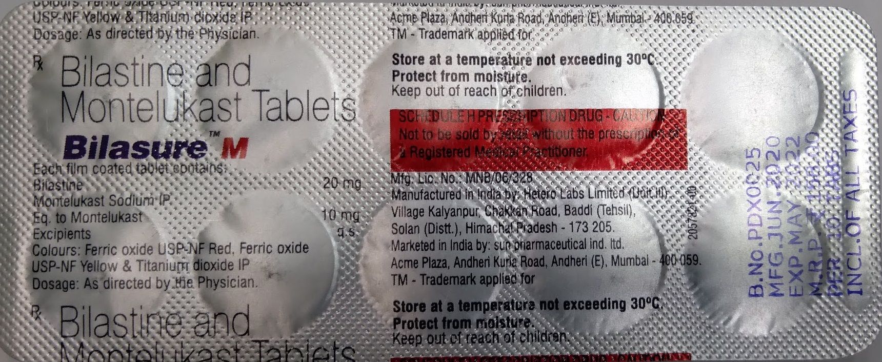 Bilasure M Tablet 10's Price, Uses, Side Effects, Composition ...