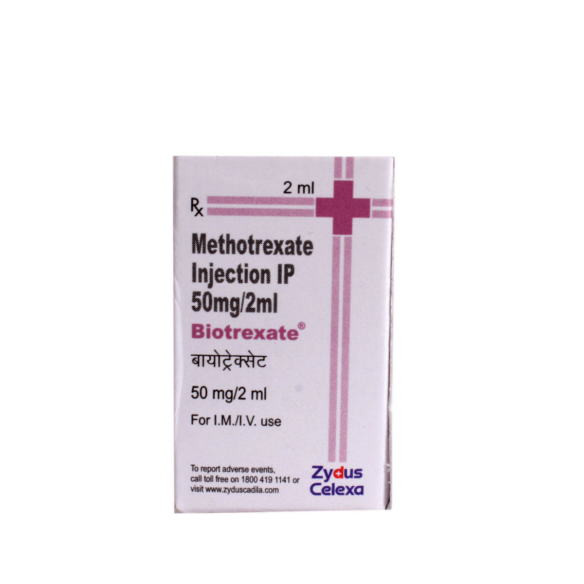 BIOTREXATE 50MG INJECTION 2ML, Pack of 1 Injection