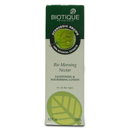 Biotique Bio Morning Nectar Lightening & Nourishing Lotion, 120 ml, Pack of 1 