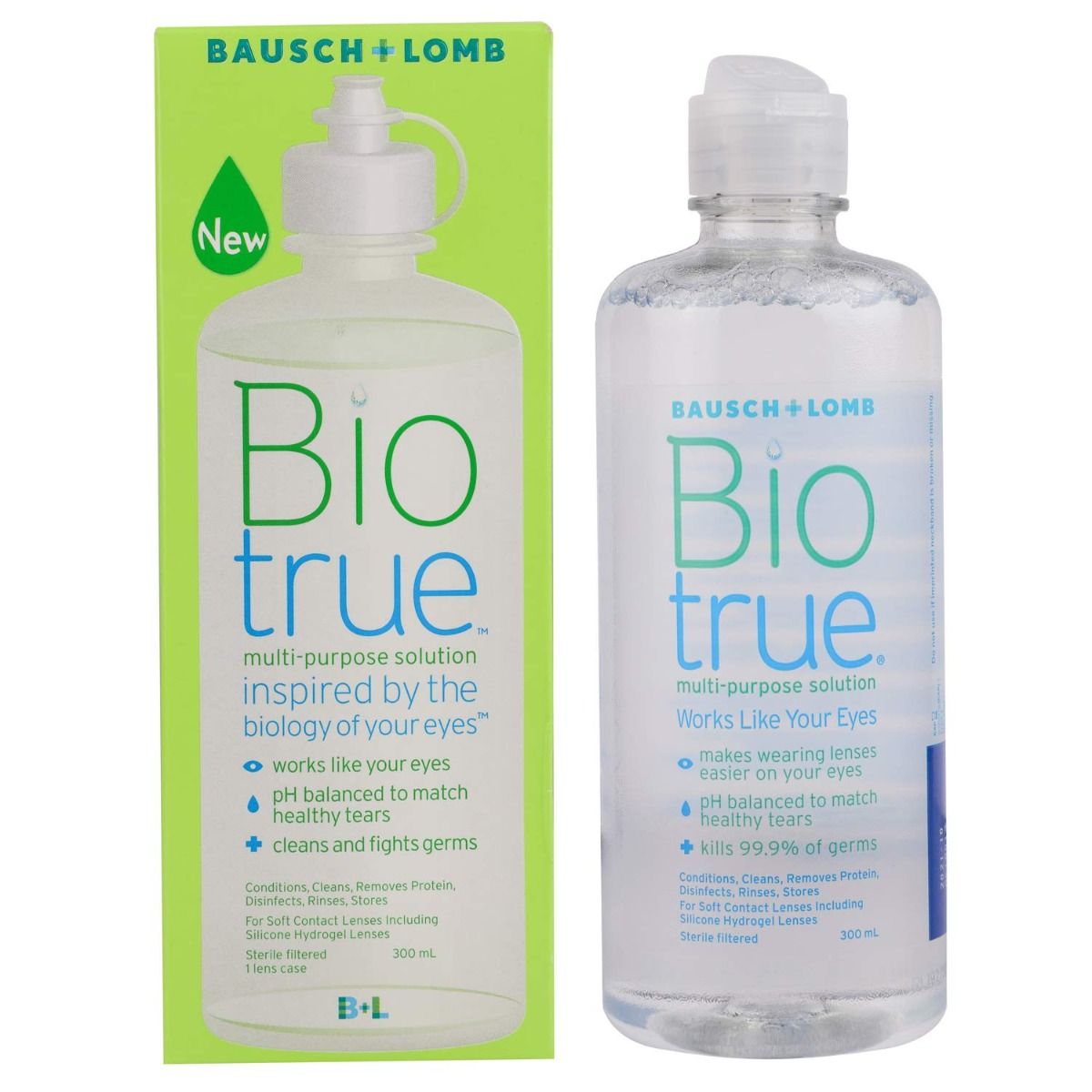 Buy Bio True Multi-Purpose Solution, 300 ml Online