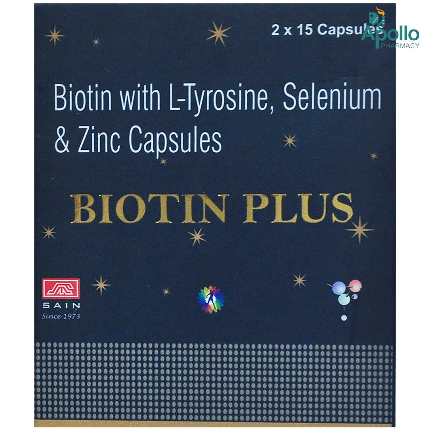 Biotin Plus Tablet 15's Price, Uses, Side Effects, Composition - Apollo  Pharmacy