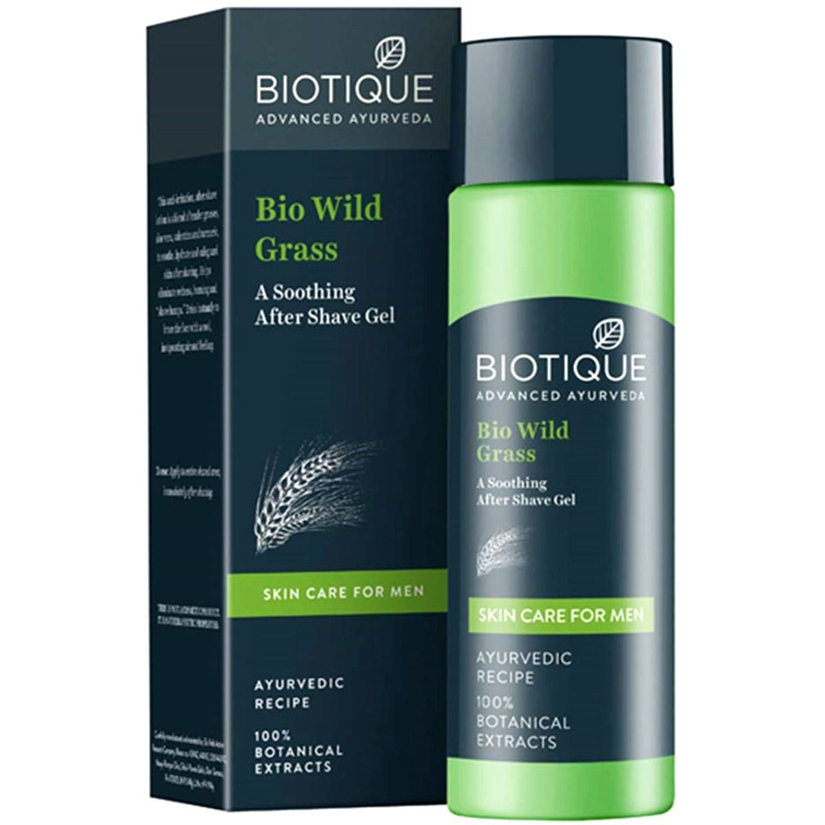 Buy Biotique Bio Wild Grass Soothing After Shave Gel, 120 ml Online