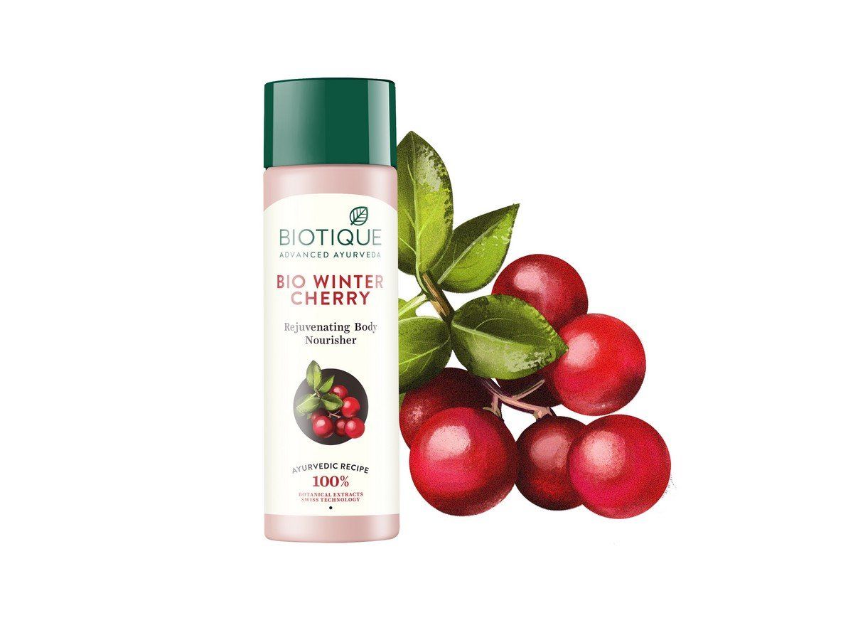 Biotique Winter Cherry Rejuvenating Body Lotion, 120 ml Price, Uses, Side Effects, Composition