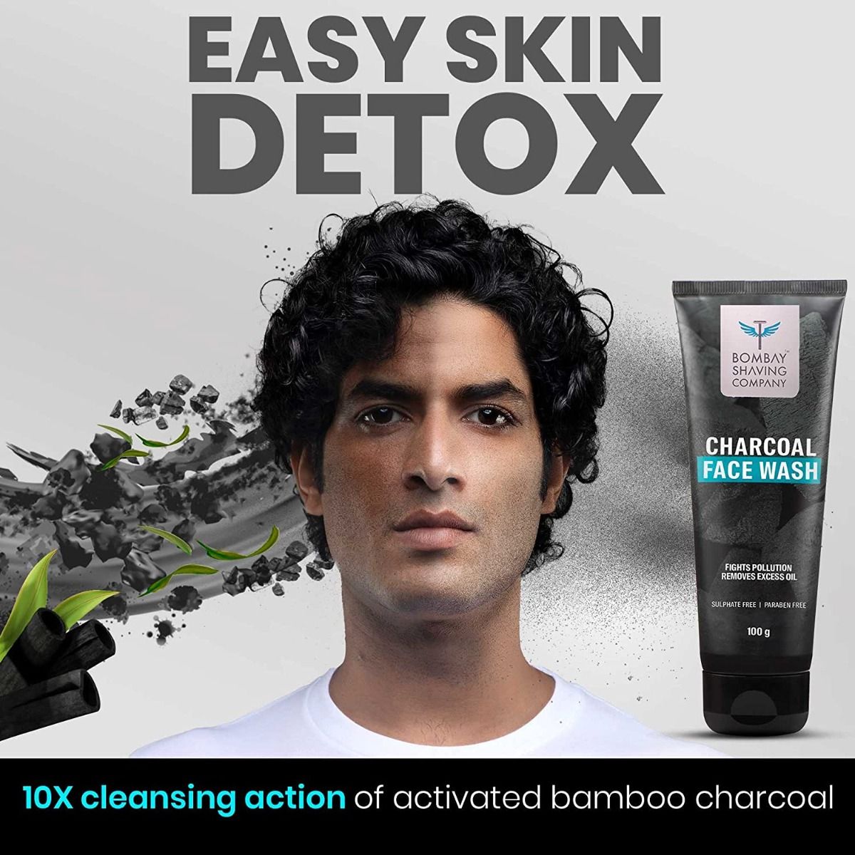 Bombay Shaving Company Charcoal Face Wash, 50 gm Price, Uses, Side