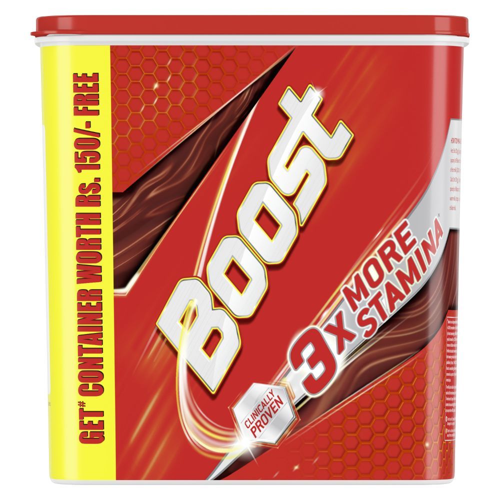 Boost 3X More Stamina Energy and Sports Nutrition Drink Powder, 1 kg