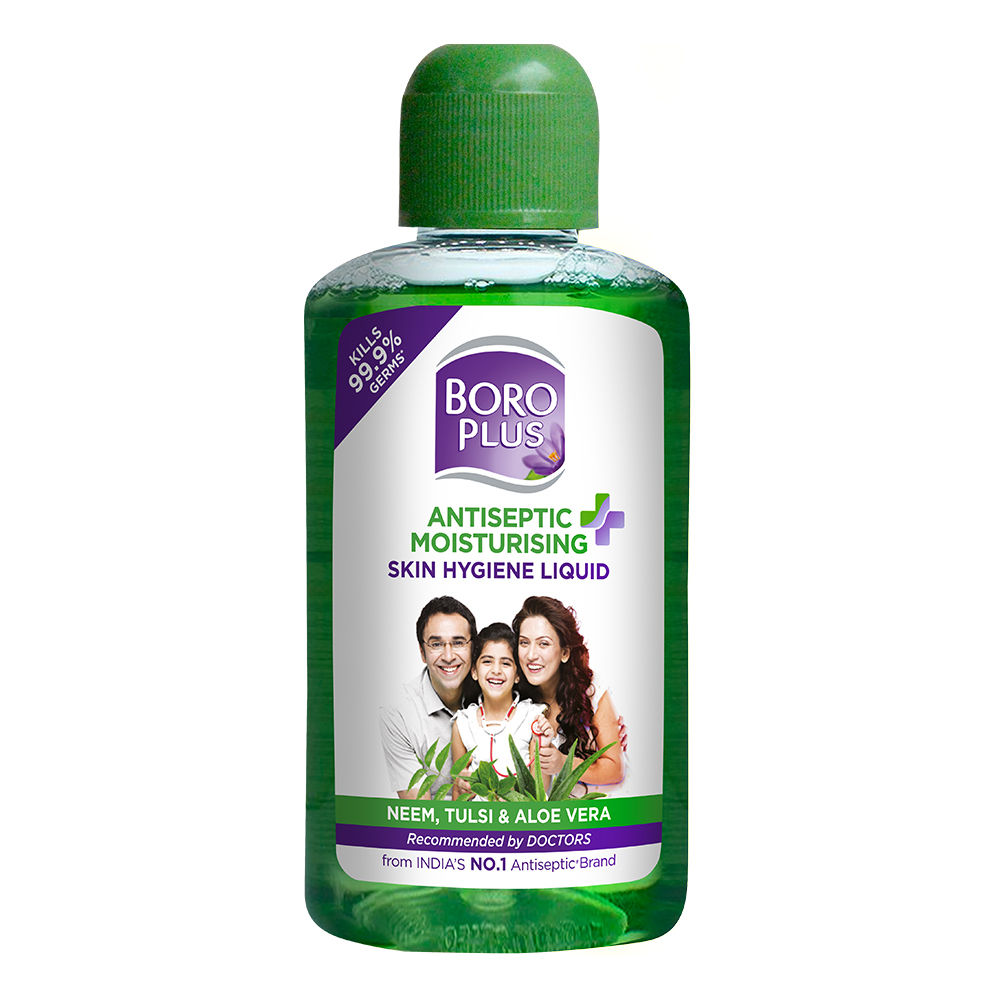 Buy BoroPlus Antiseptic + Moisturising Skin Hygiene Liquid, 200ml Online