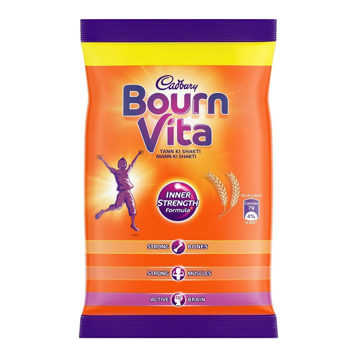Bournvita Nutrition Drink, 75 gm Refill Pack, Pack of 1 