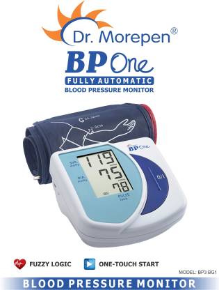 Buy Dr. Morepen BP One Fully Automatic Blood Pressure Monitor BP3 BG1, 1 Count Online