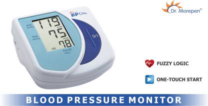 Dr. Morepen BP One Fully Automatic Blood Pressure Monitor BP3 BG1, 1 Count, Pack of 1 