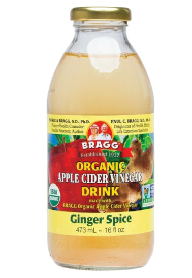 Buy Bragg Organic Apple Cider Vinegar & Ginger Spice Drink 473Ml Online