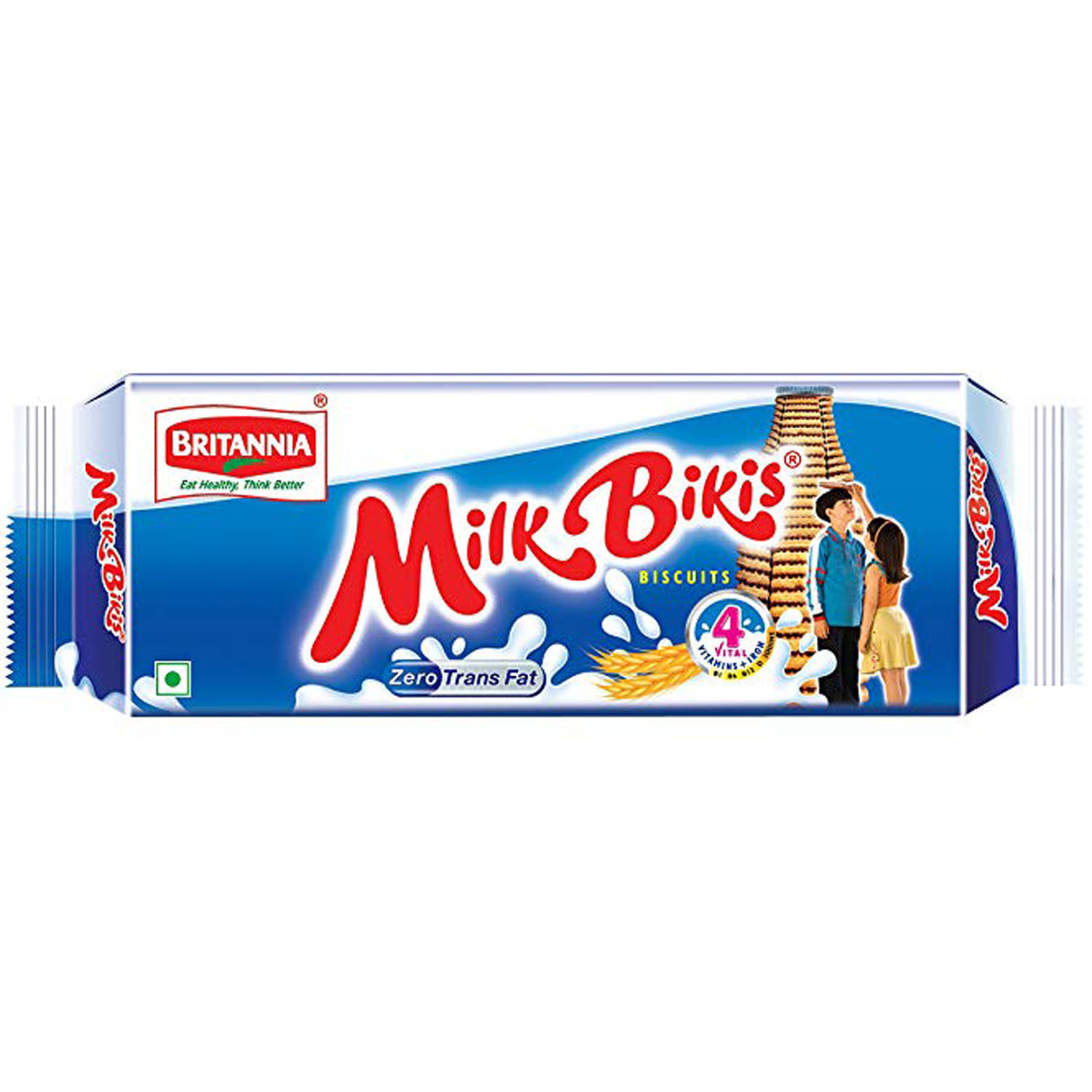 Britannia Milk Bikis Biscuits, 150 gm, Pack of 1 