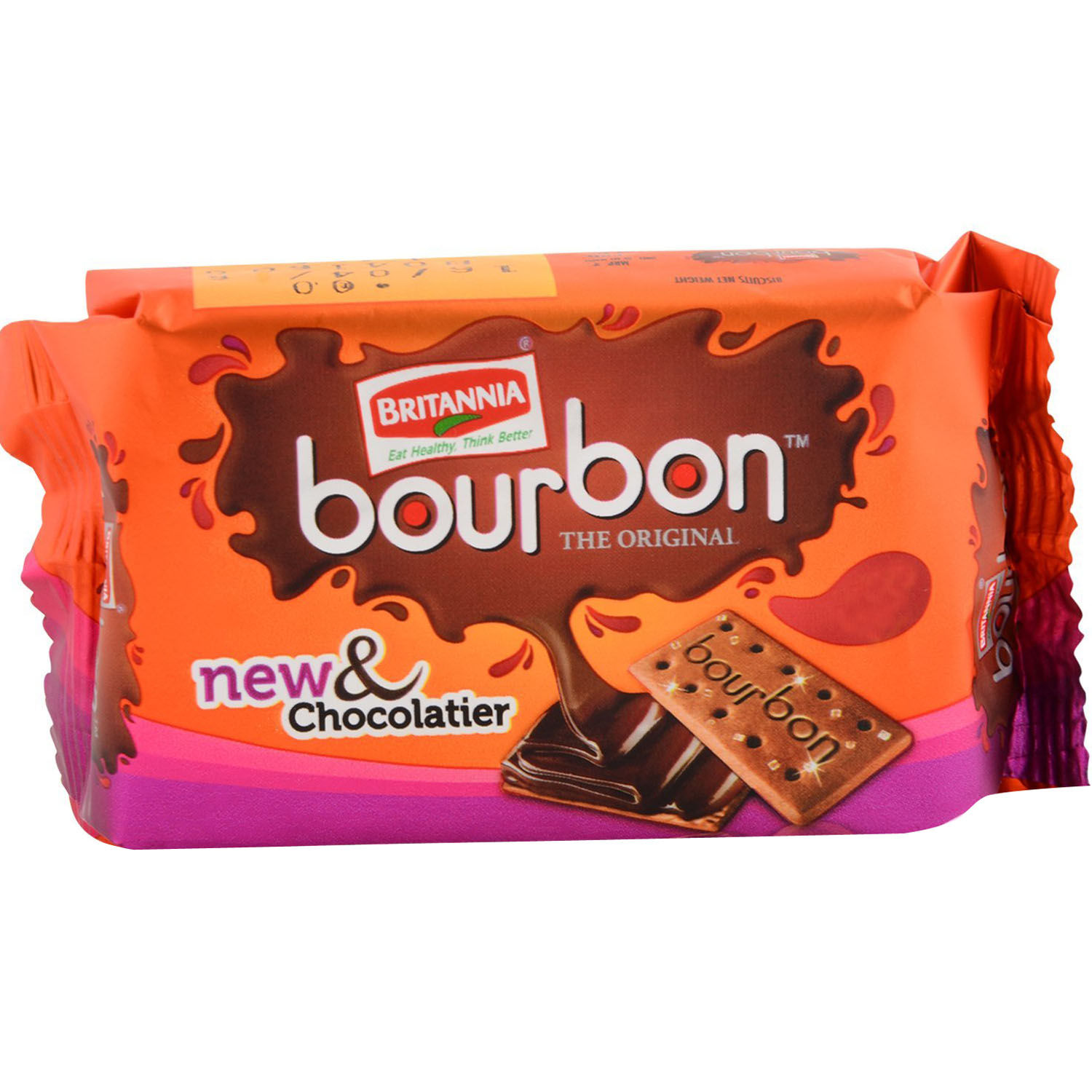 Buy Britania Bourbon Biscuits, 60 gm Online