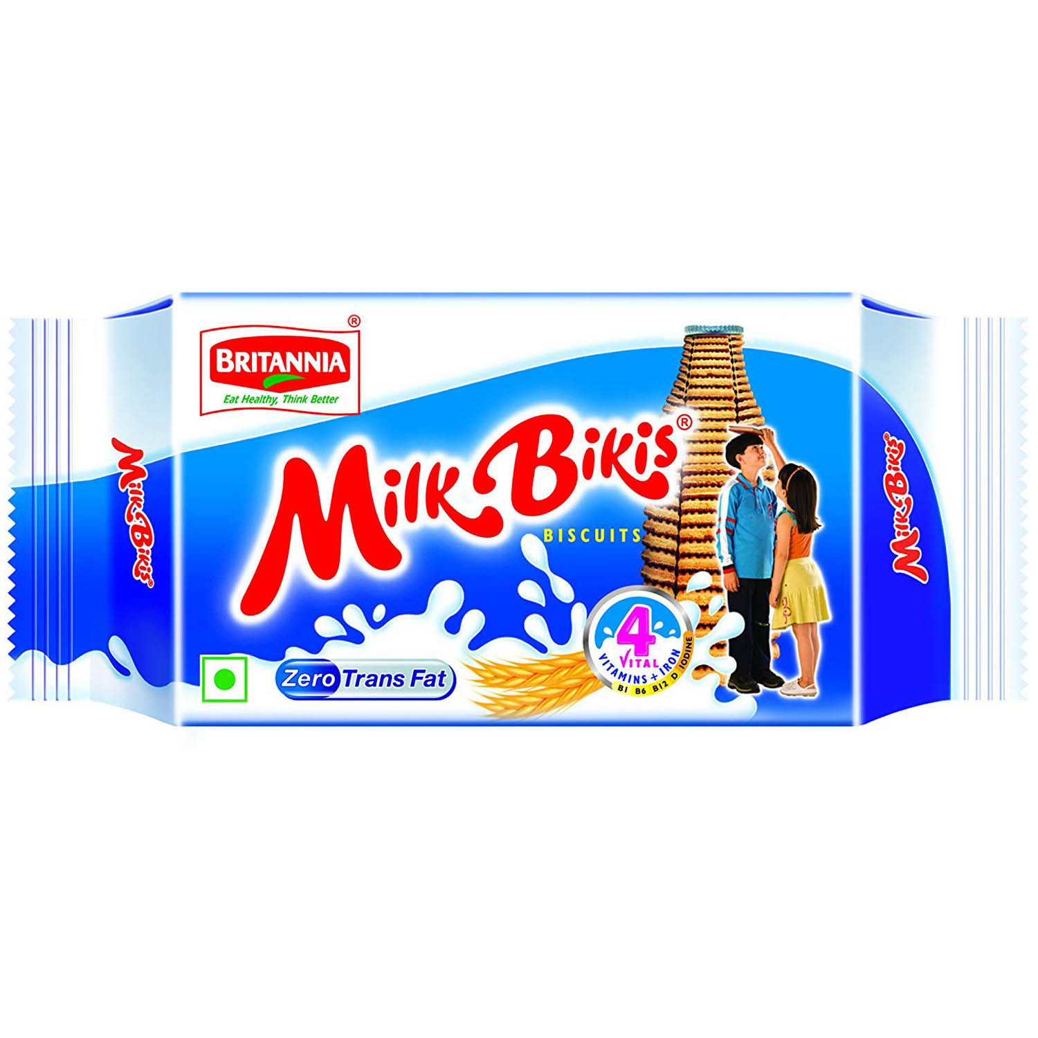 Britannia Milk Bikis Biscuits, 75 gm, Pack of 1 