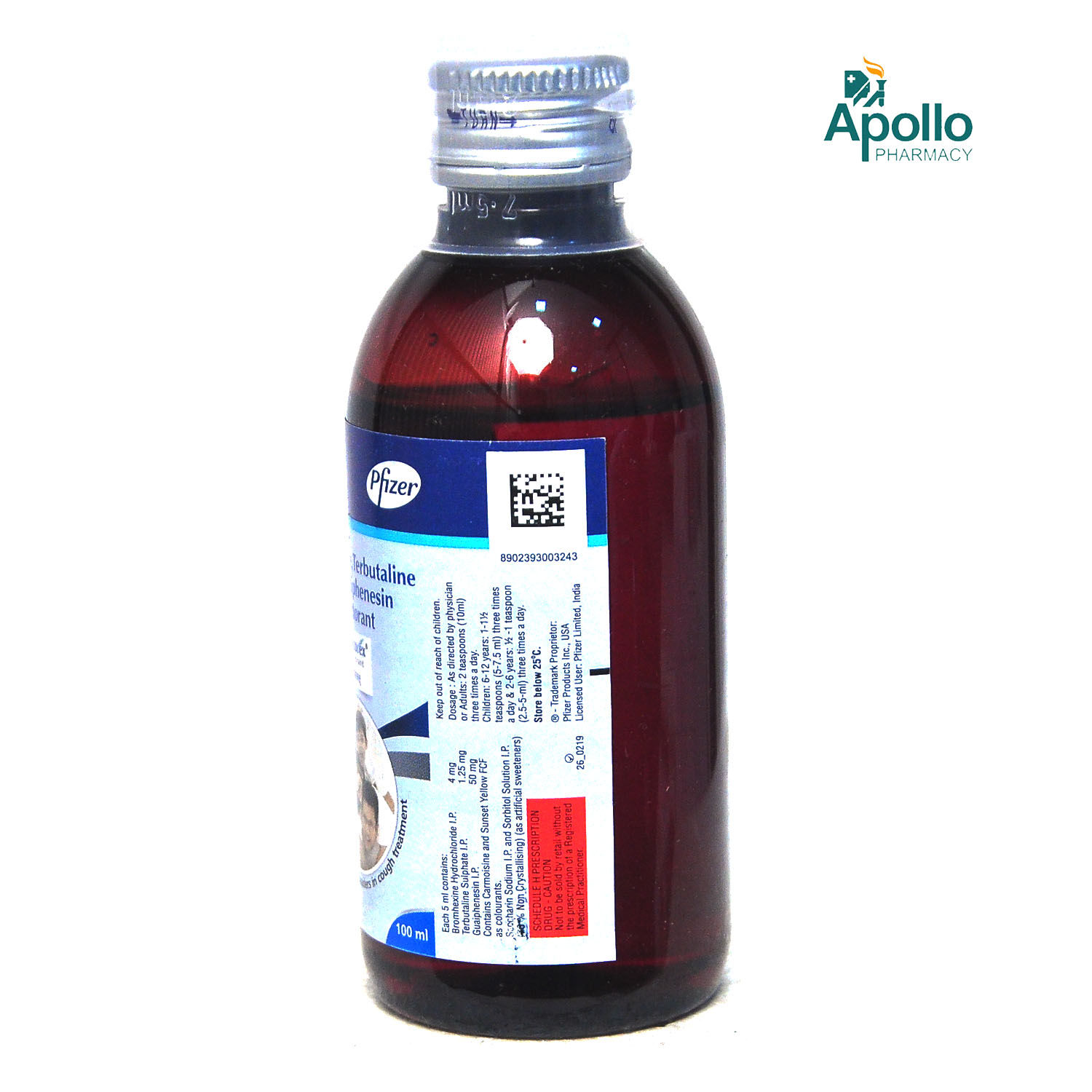 Broncorex Expectorant 100 ml Price, Uses, Side Effects, Composition