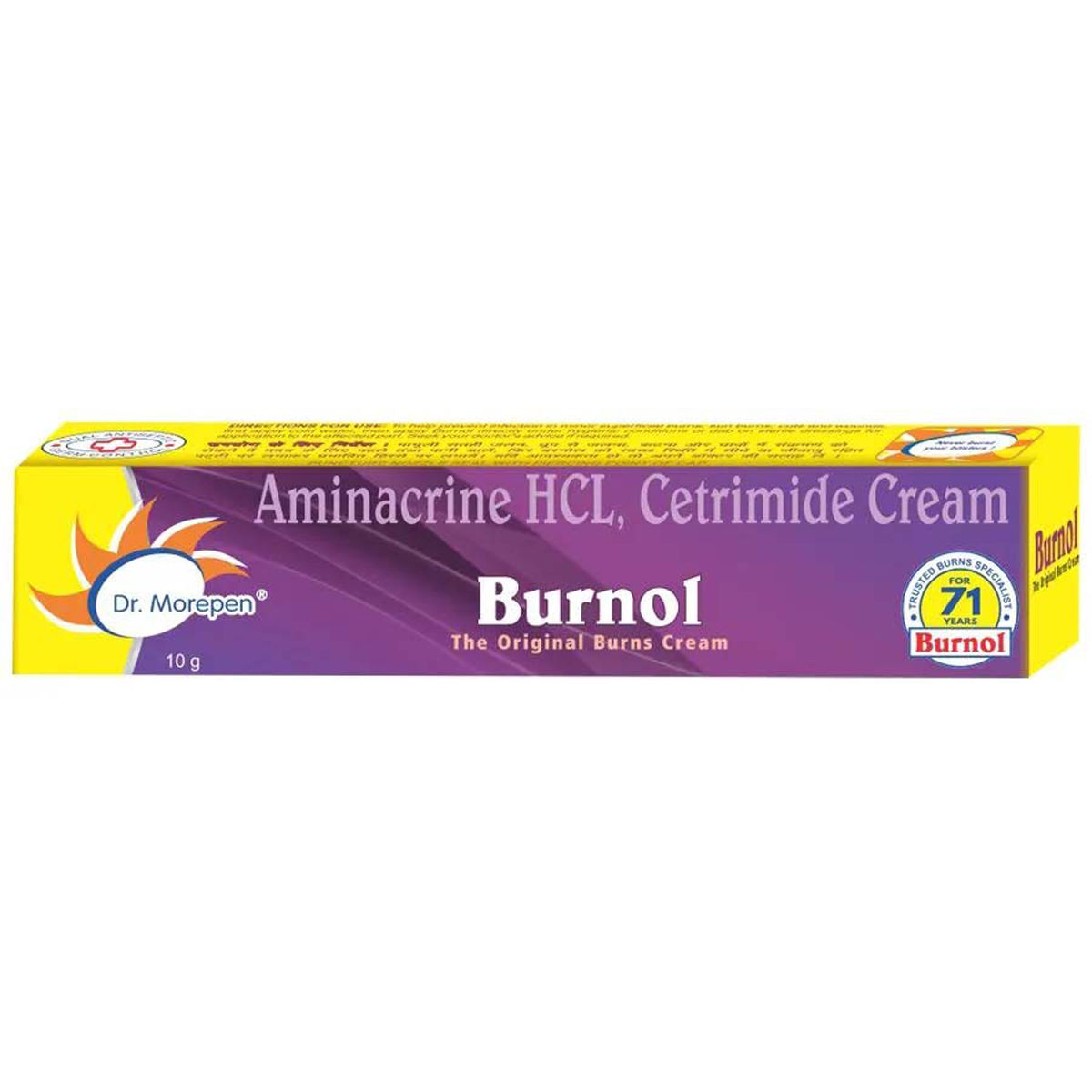Dr. Morepen Burnol Cream, 10 gm, Pack of 1 