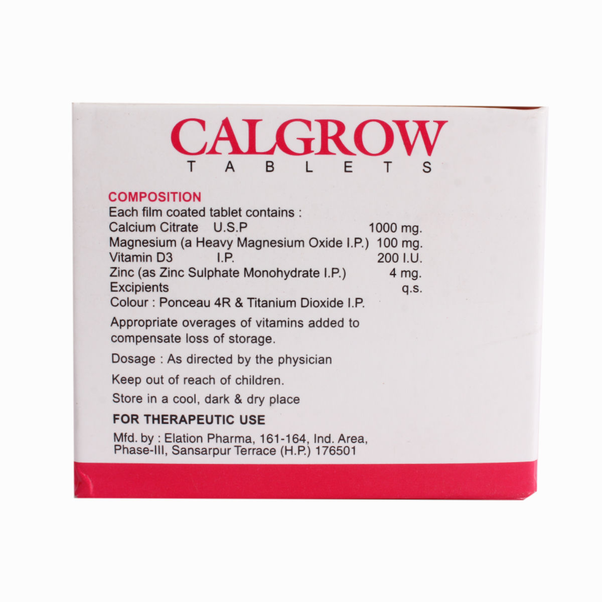 CALGROW TABLET Price, Uses, Side Effects, Composition Apollo Pharmacy